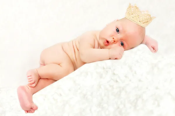 Newborn Little Prince — Stock Photo, Image