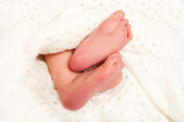 Дитини ніг — стокове фото