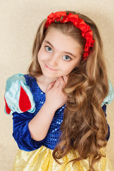 Vakre lille prinsesse – stockfoto
