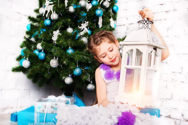 Sweet Christmas baby — Stockfoto