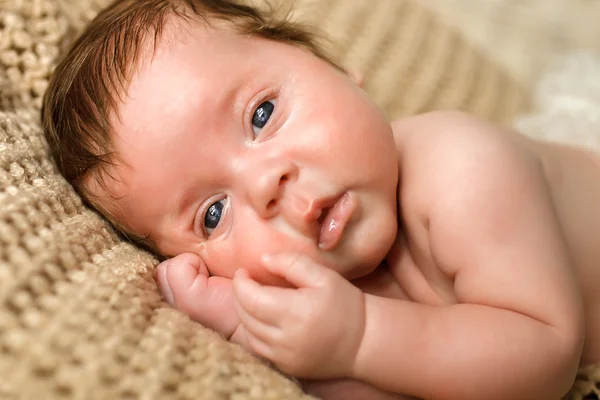 Newborn baby. Adorable newborn baby — Stock Photo, Image