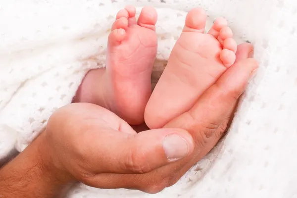 Baby 's feet — стоковое фото