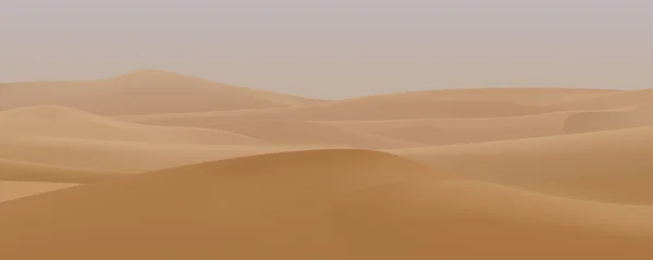 Paisagem do deserto — Vetor de Stock