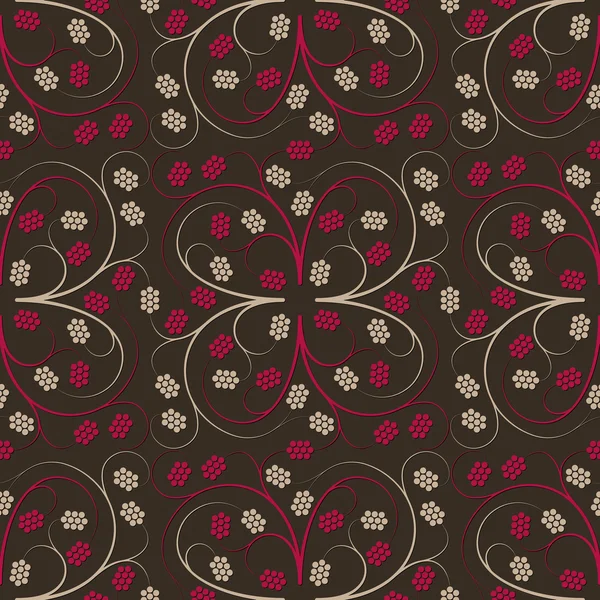 Motif floral sans couture Vecteur En Vente