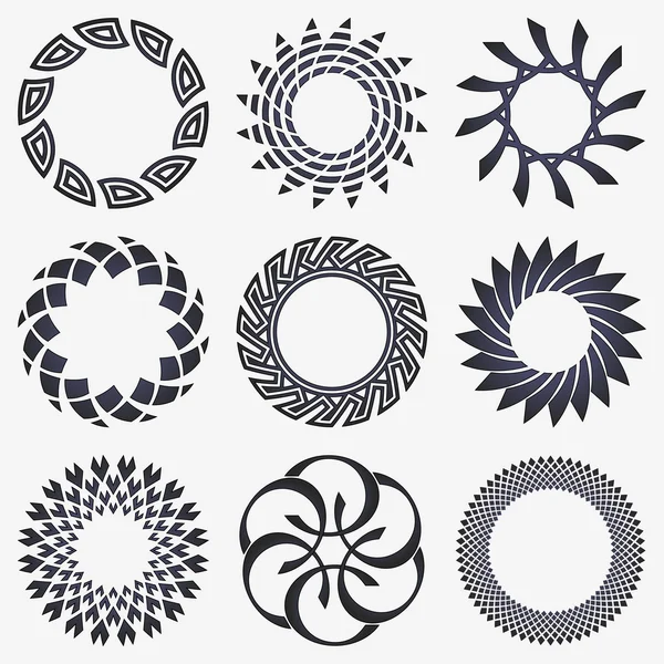 Abstract Design Elements Set — Stock Vector