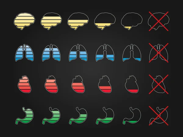 Carga da bateria Gráficos Vetores