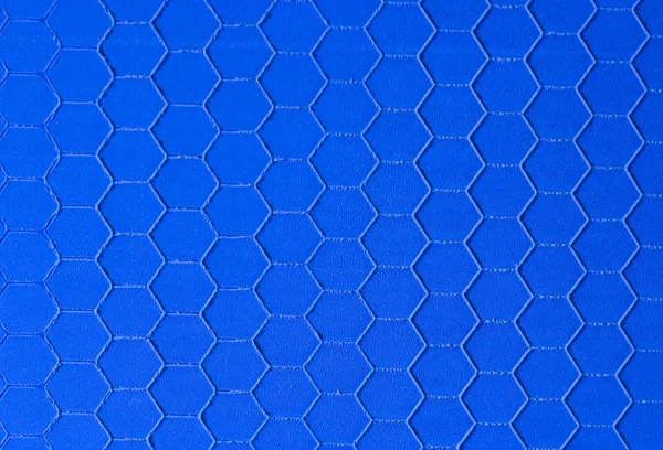 Blue hexagonal background — Stock Photo, Image