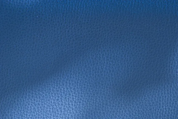 Blue toned leather background — Stock Photo, Image