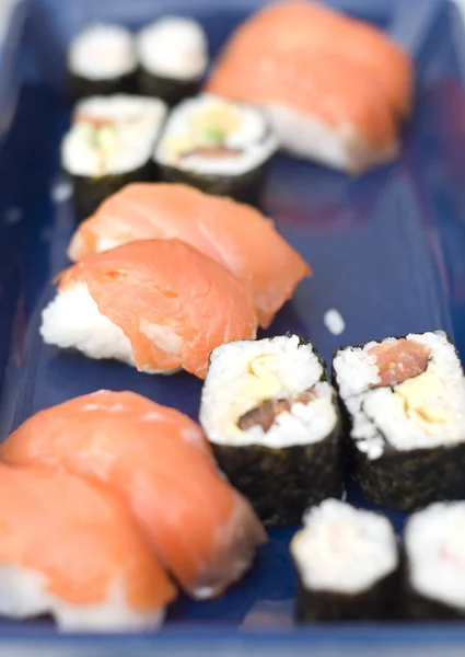 Salmone del sushi — Foto Stock