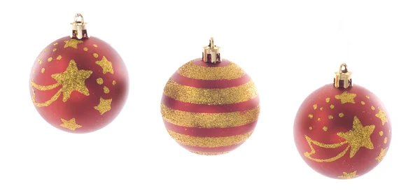 Three Christmas Balls — Stock Photo, Image