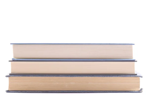 Tre bøker – stockfoto