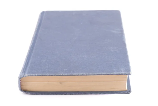 Libro azul viejo — Foto de Stock