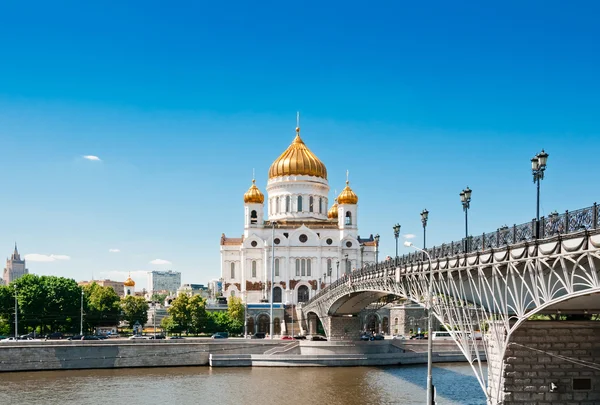 Christus-Erlöser-Kathedrale, Moskau, Russland — Stockfoto