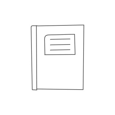 Okul kitapları, el çizimi resimler, çocuk boyama kitabı için uygun taslak