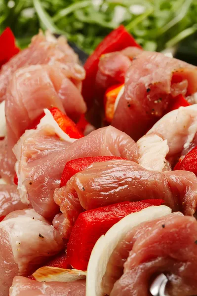 kebab - oryantal yiyecek. portre.