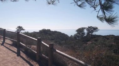 Torrey Pines eyalet parkı, doğal rezerv, yürüyüş ve patika, Kaliforniya