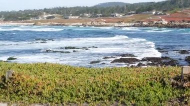 17 mil, Monterey, California. Banliyö gayrimenkulleri, okyanus kıyısındaki evler