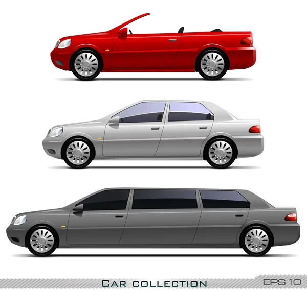 Auto-collectie — Stockvector