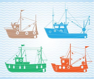 Download Commercial Fishing Free Vector Eps Cdr Ai Svg Vector Illustration Graphic Art