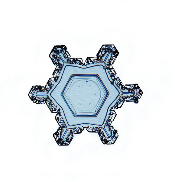 Simple snowflake — Stock Photo, Image