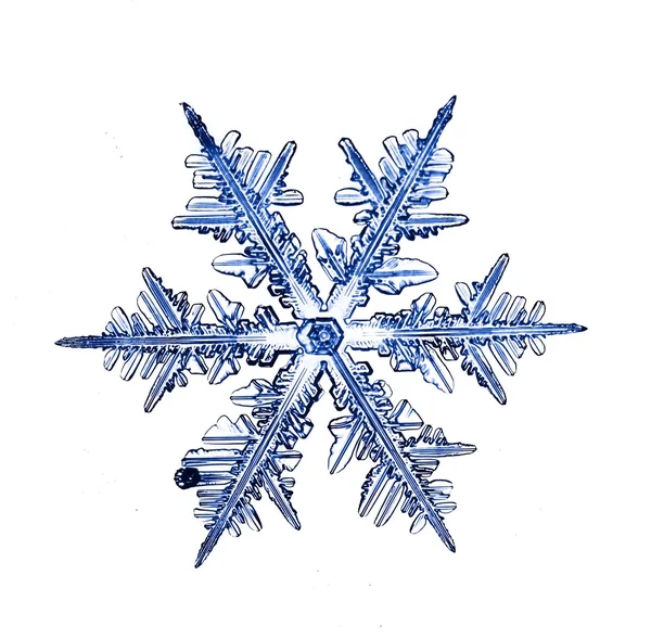 Απλό snowflake — Φωτογραφία Αρχείου