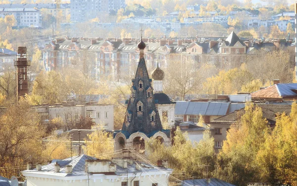 Город, дома с видом сверху, архитектура, Вологда — стоковое фото