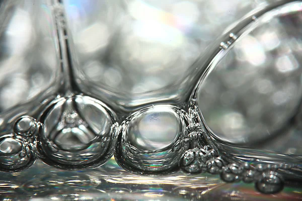 Bubbles macro — Stock Photo, Image