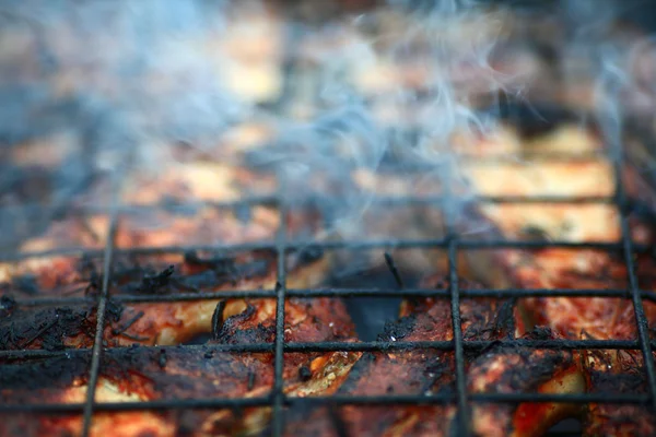 Carne en la barbacoa — Foto de Stock