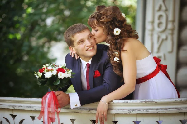 Retrato de los novios —  Fotos de Stock