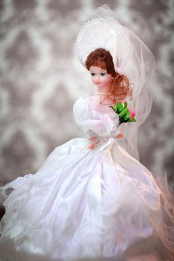 Bebek gelin bir gelinlik