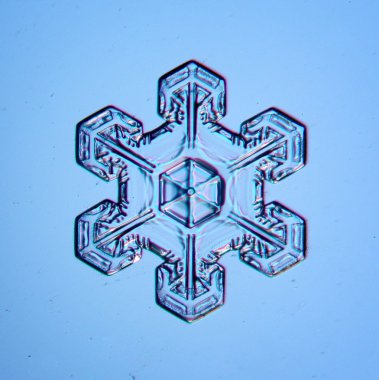 Makro naturals doğal kar tanesi