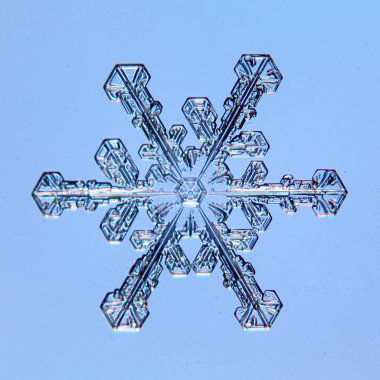 Makro naturals doğal kar tanesi