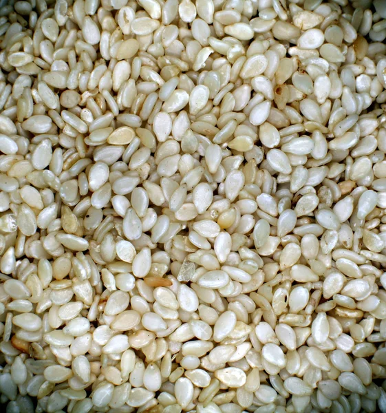 Sesame seeds, texture background — Stock Photo, Image