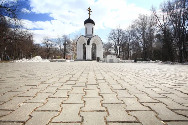 Capela de piatră, biserică ortodoxă, Rusia — Fotografie, imagine de stoc