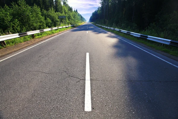 Lege snelweg — Stockfoto