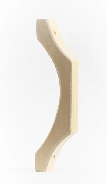 Wooden door handle — Stock Photo, Image