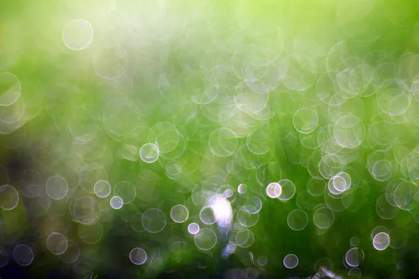 Green bokeh unusual — Stock Photo, Image