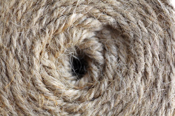 Texture of a coil of rope — Stock Photo, Image