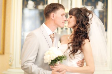 Düğünde gelin ve damat