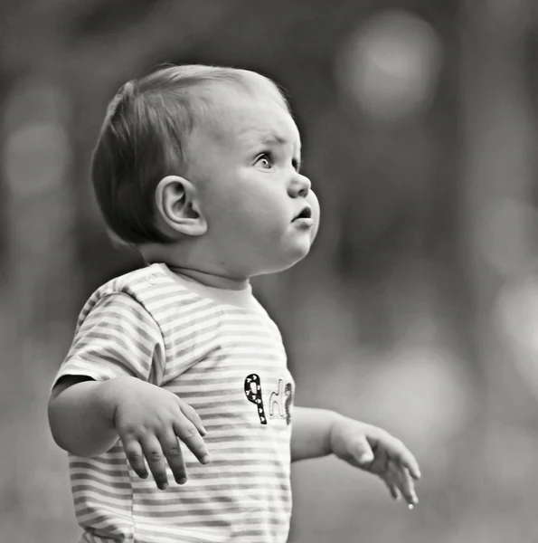 Portret van een jongetje — Stockfoto