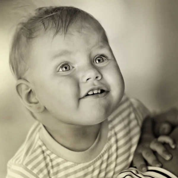 一个小男孩的肖像 — 图库照片