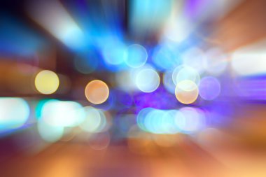 bokeh şehir ışıkları