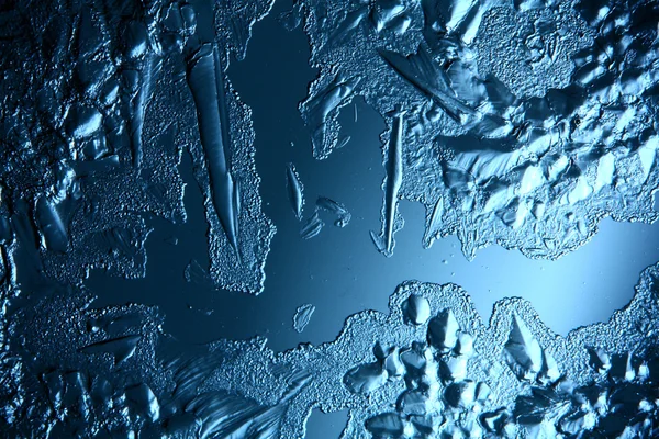 Abstract blue ice — Stockfoto
