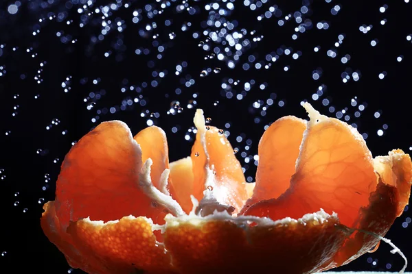 Mandarinas peladas — Foto de Stock