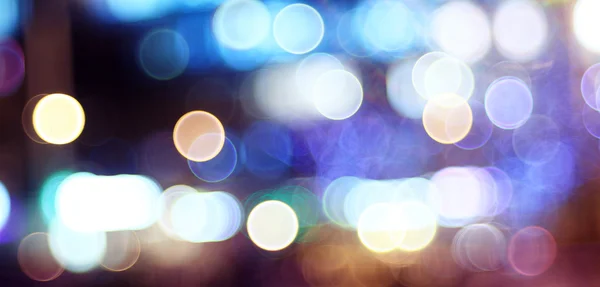 Luces de ciudad Bokeh — Foto de Stock