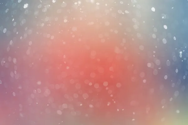 Blurred glowing snow — Stock Photo, Image