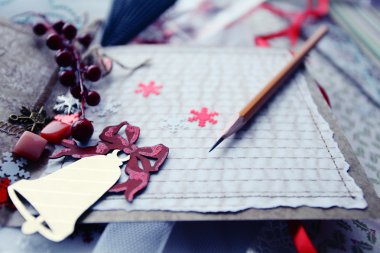 Noel kartları scrapbooking