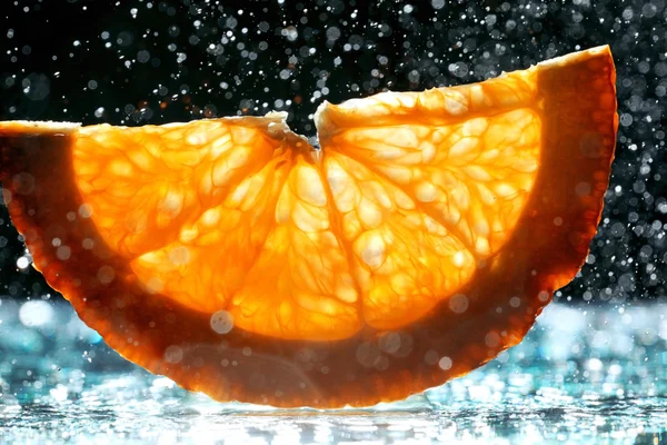 Mandarin Slice — Stock Photo, Image