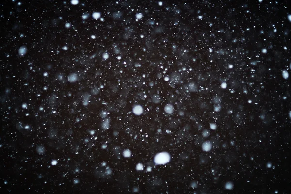Snow bokeh texture — Stock Photo, Image