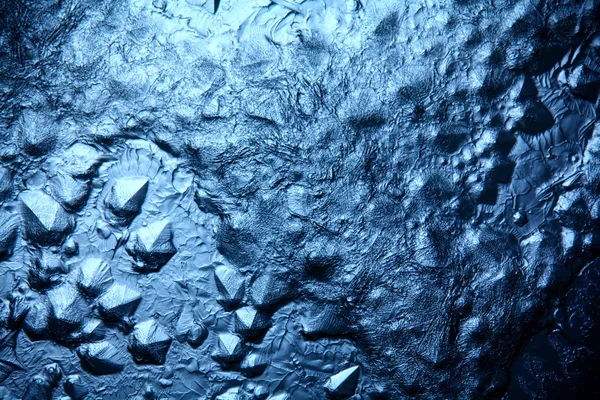 Abstrakt blå is — Stockfoto